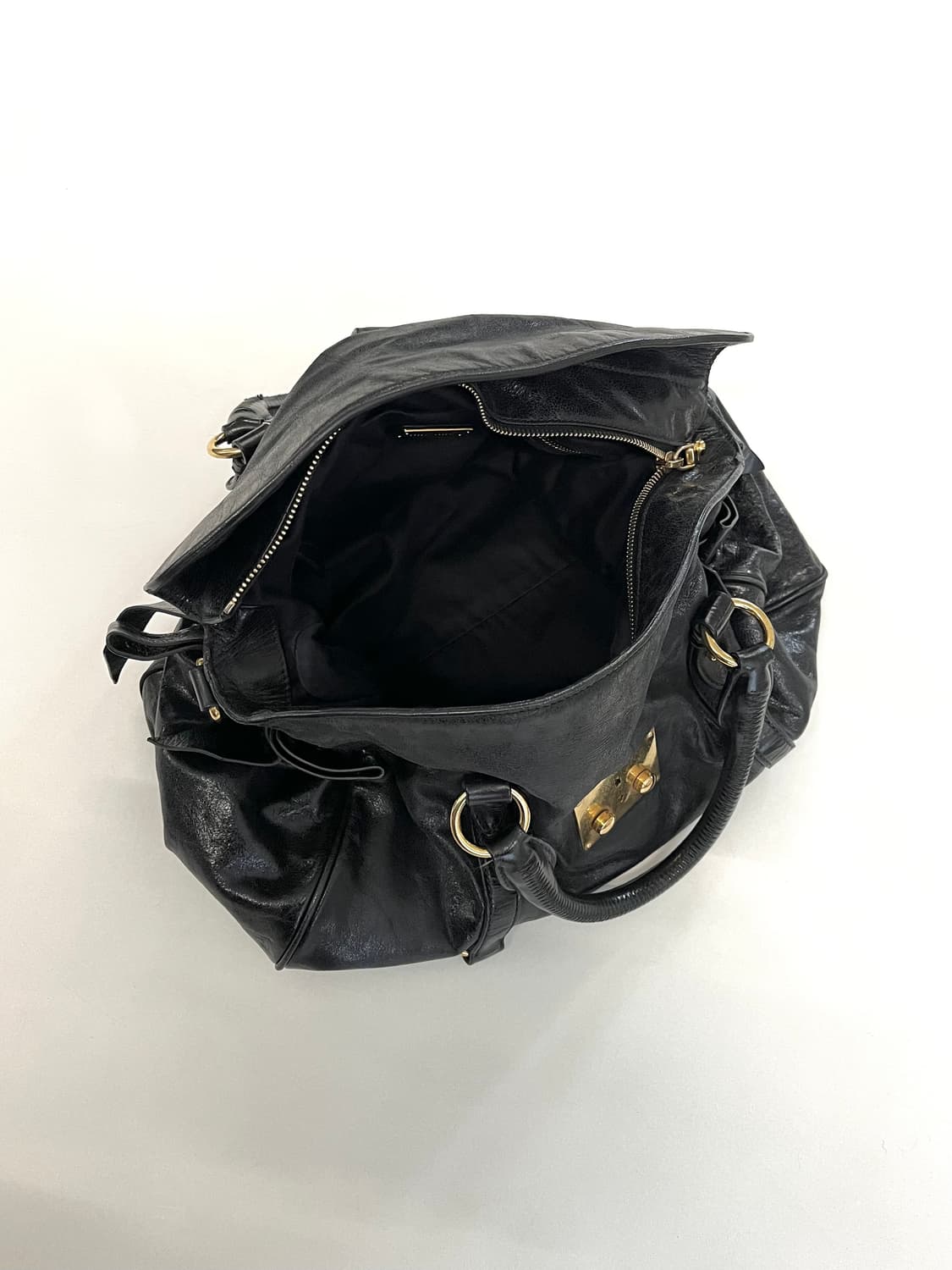 미우미우 비텔로 럭스 리본 사첼백 상품이미지7