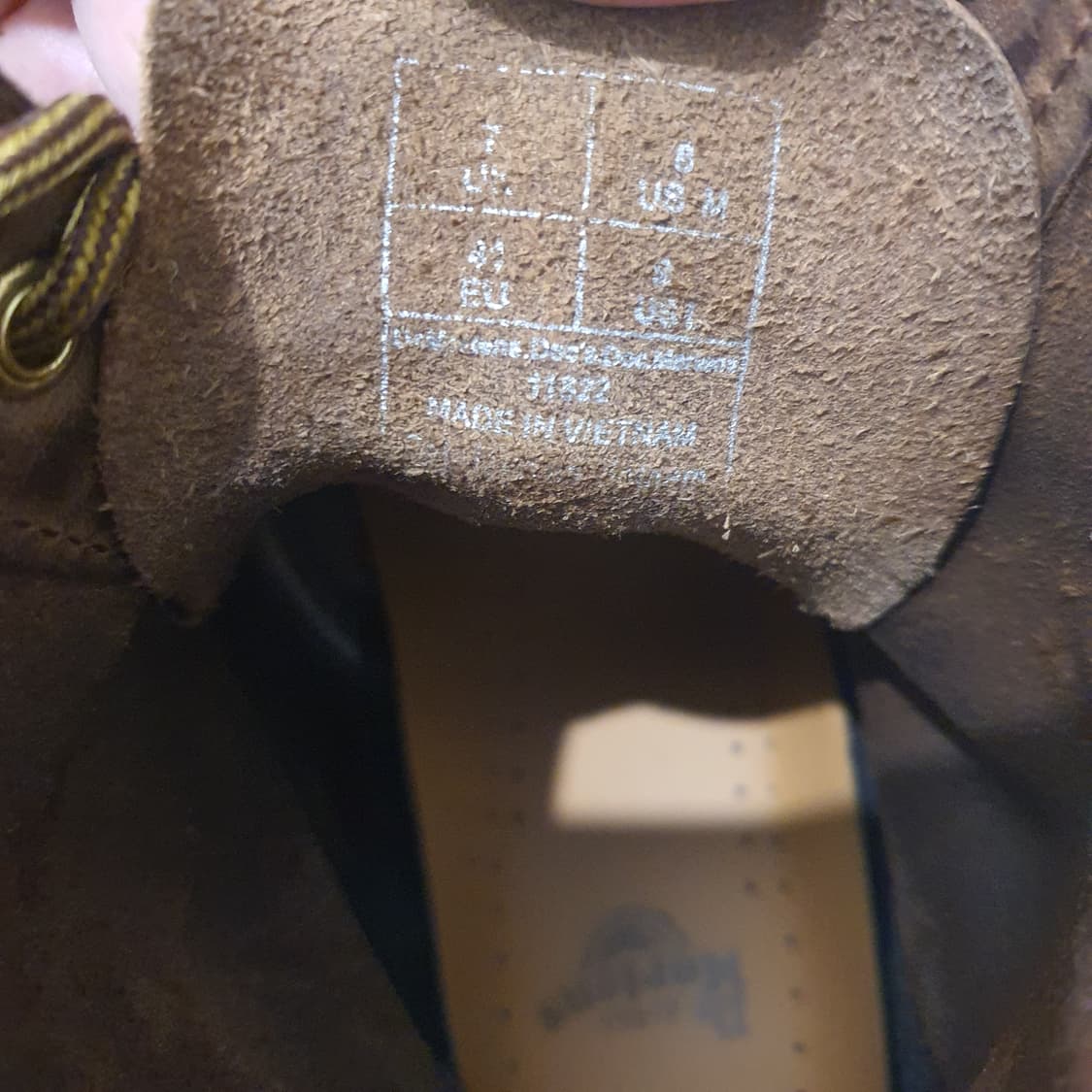 [UK7/260] 닥터마틴 8홀 빈티지브라운 상품이미지6