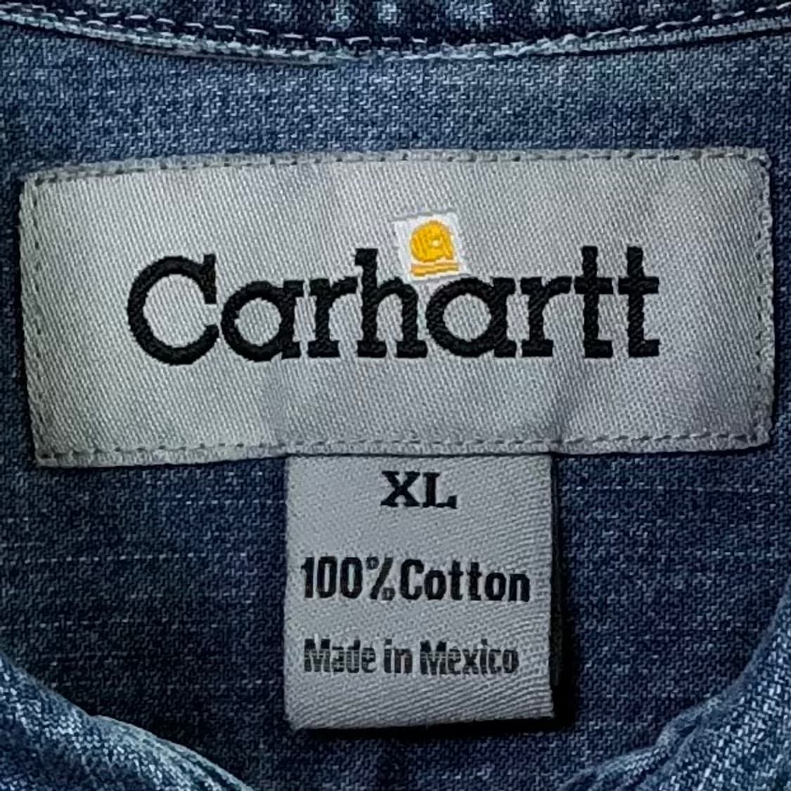 Xxl 칼하트 데님 셔츠 상품이미지3