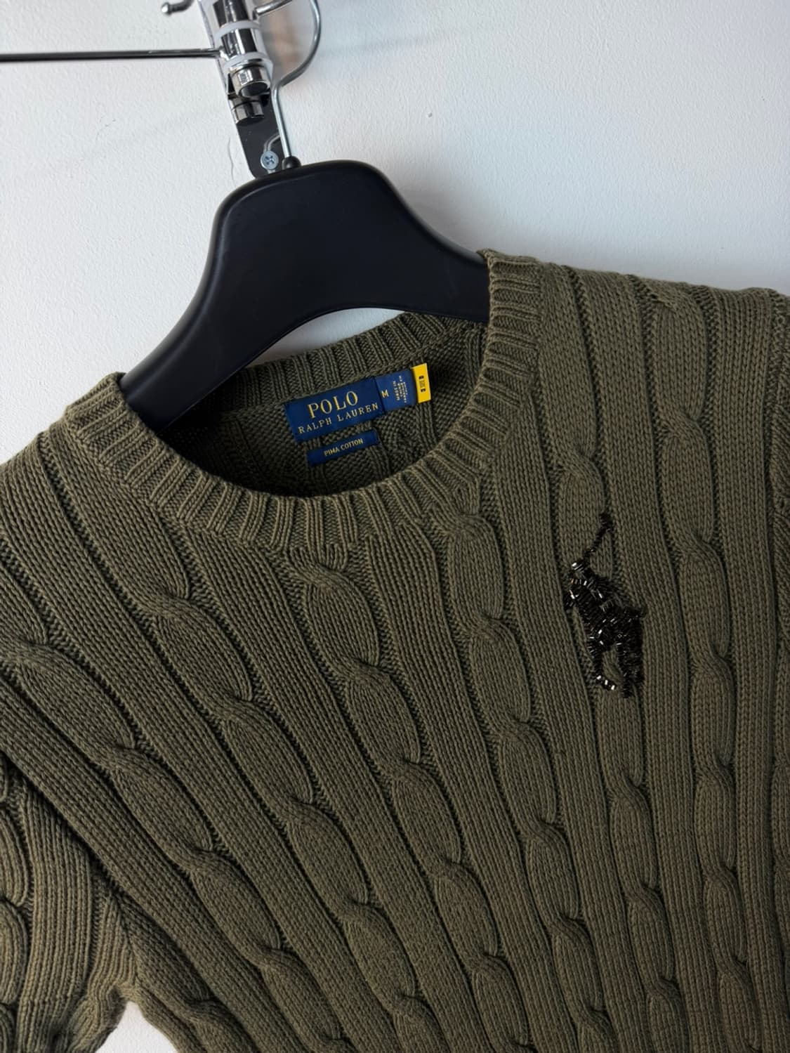 폴로 랄프로렌 비즈 빅 포니 반팔 니트  상품이미지3