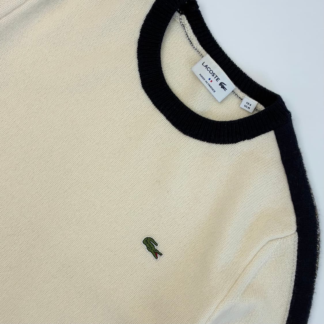 Lacoste  라코스테 자수 메리노울 니트  상품이미지3