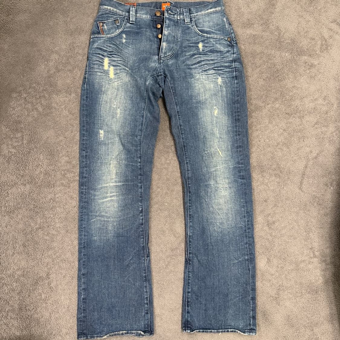 [정품/34] 휴고보스 워싱 데님 팬츠 상품이미지1