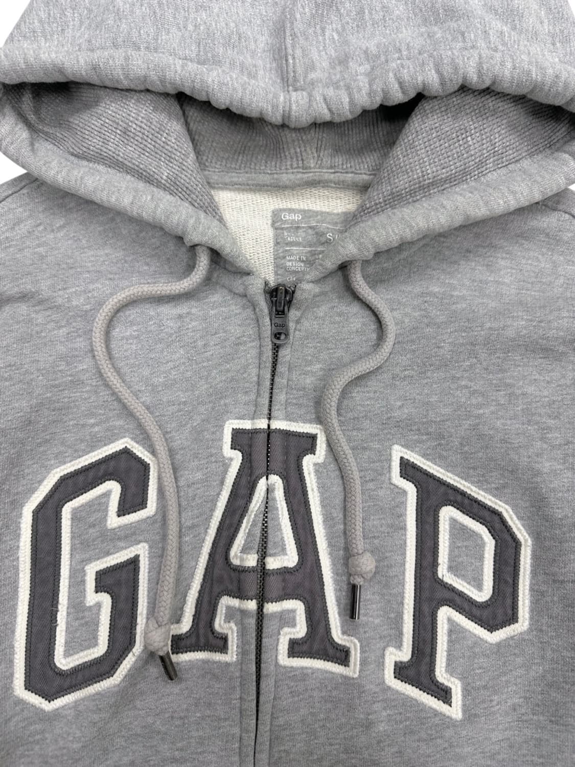 GAP 후드집업 그레이 (S)  상품이미지3