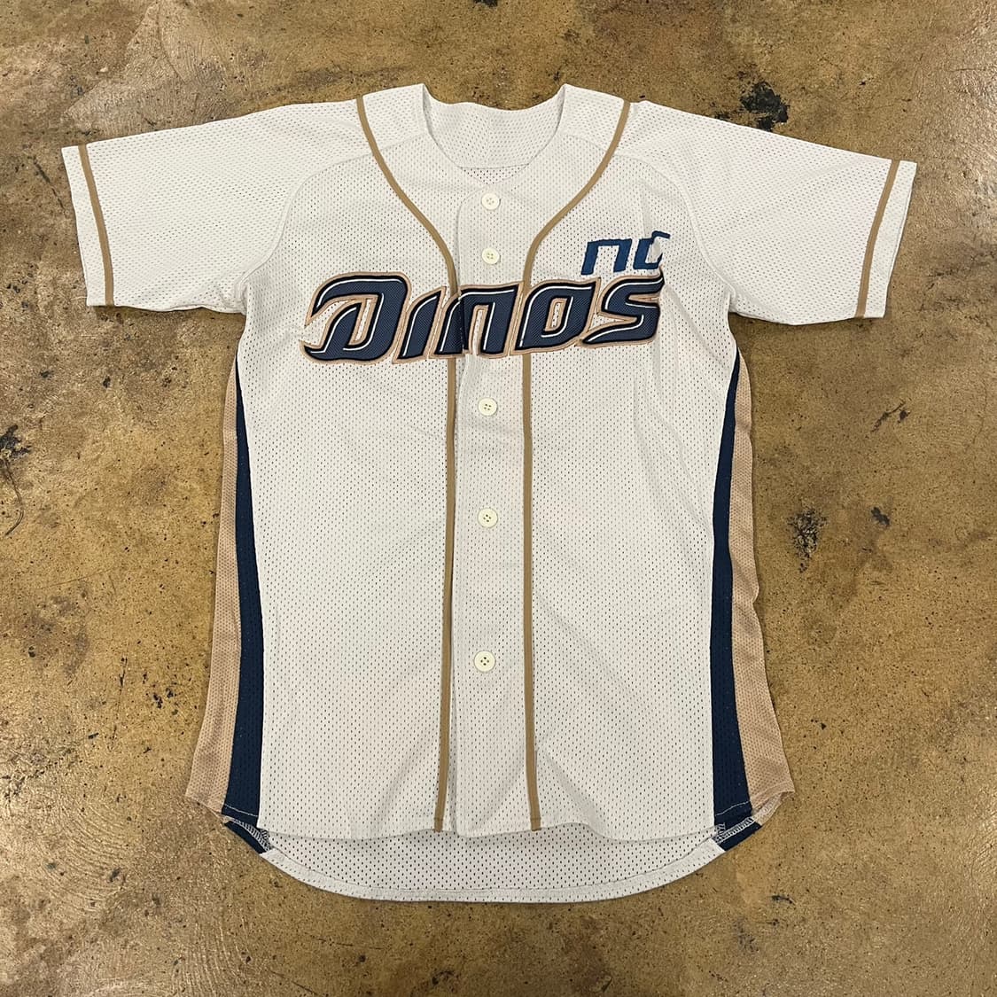 [OS] NC 다이노스 박규빈 야구 유니폼 화이트 b17 상품이미지2