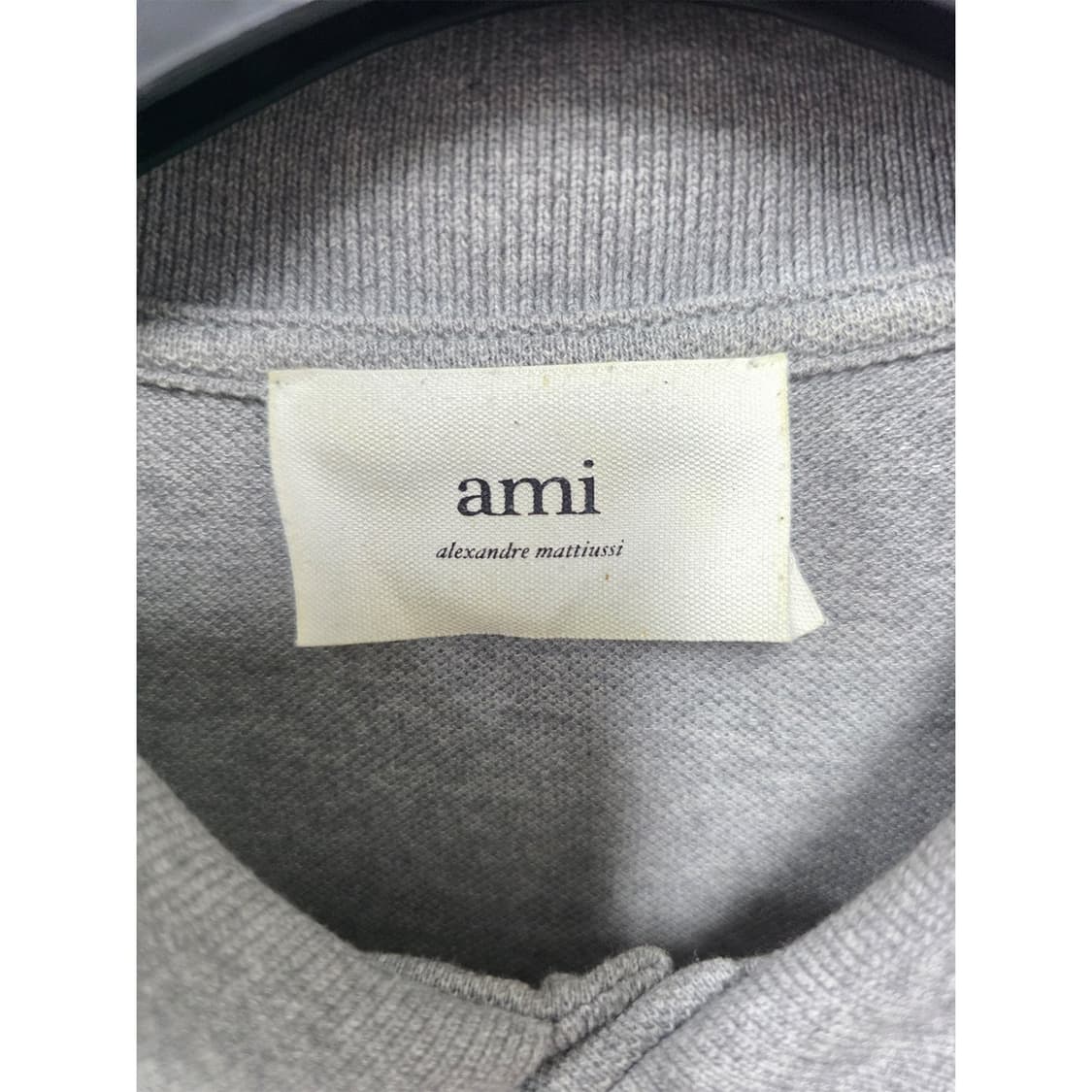 아미 AMI 알렉상드르 마티우시  카라 반팔티 L 상품이미지2