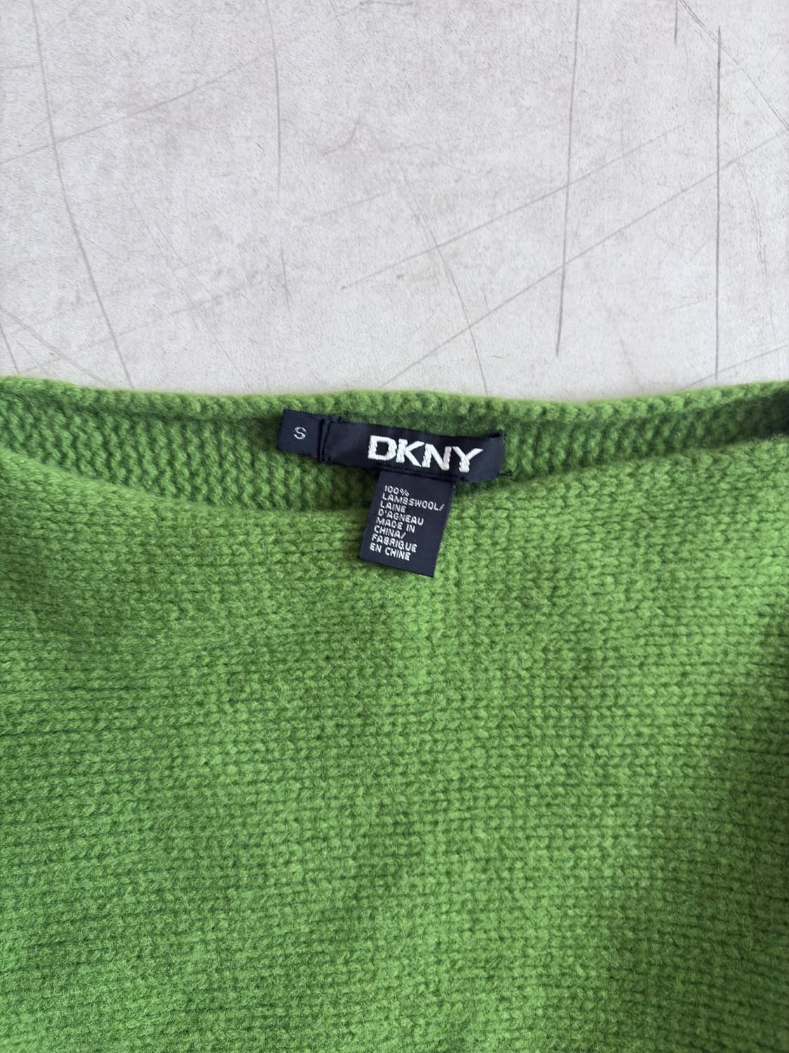 DKNY 비대칭 니트 상품이미지4