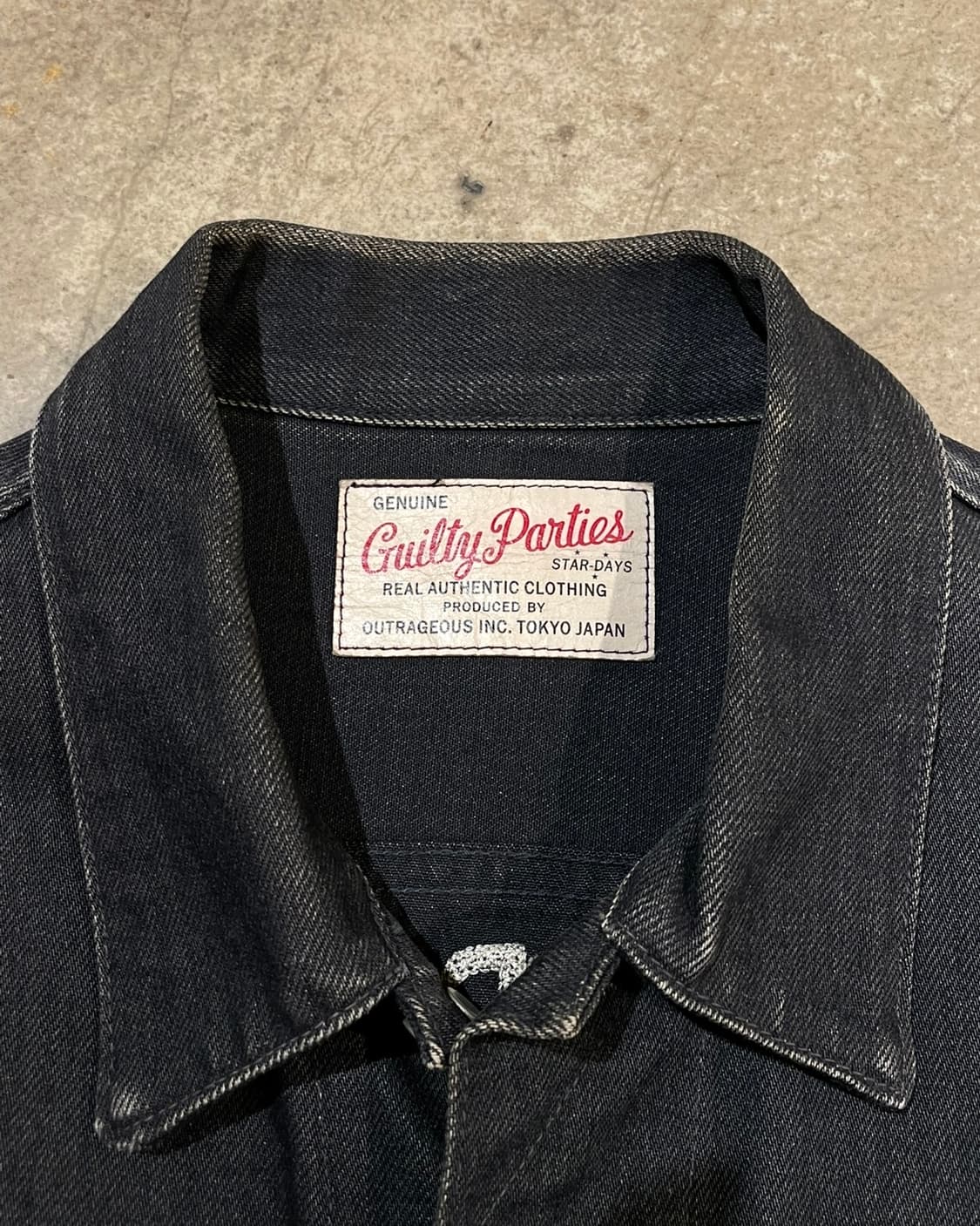 Wackomaria 와코마리아 체인스티치 데님 자켓 (B5126) 상품이미지9