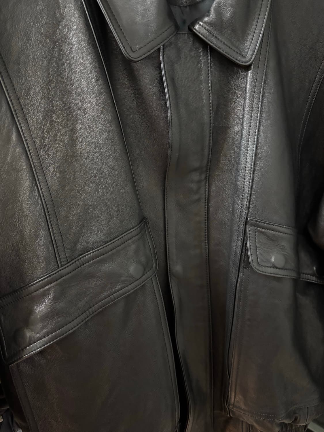 캐롤쇼페 대디자켓 레더자켓 상품이미지3