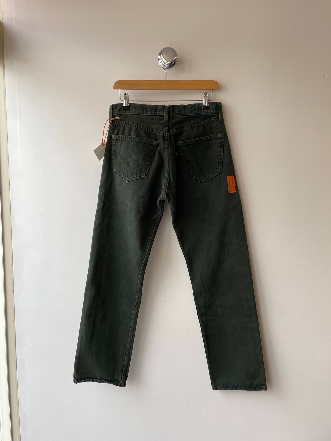 90‘s USA Levi’s 501 Dark Green 31 x 30 상품이미지3