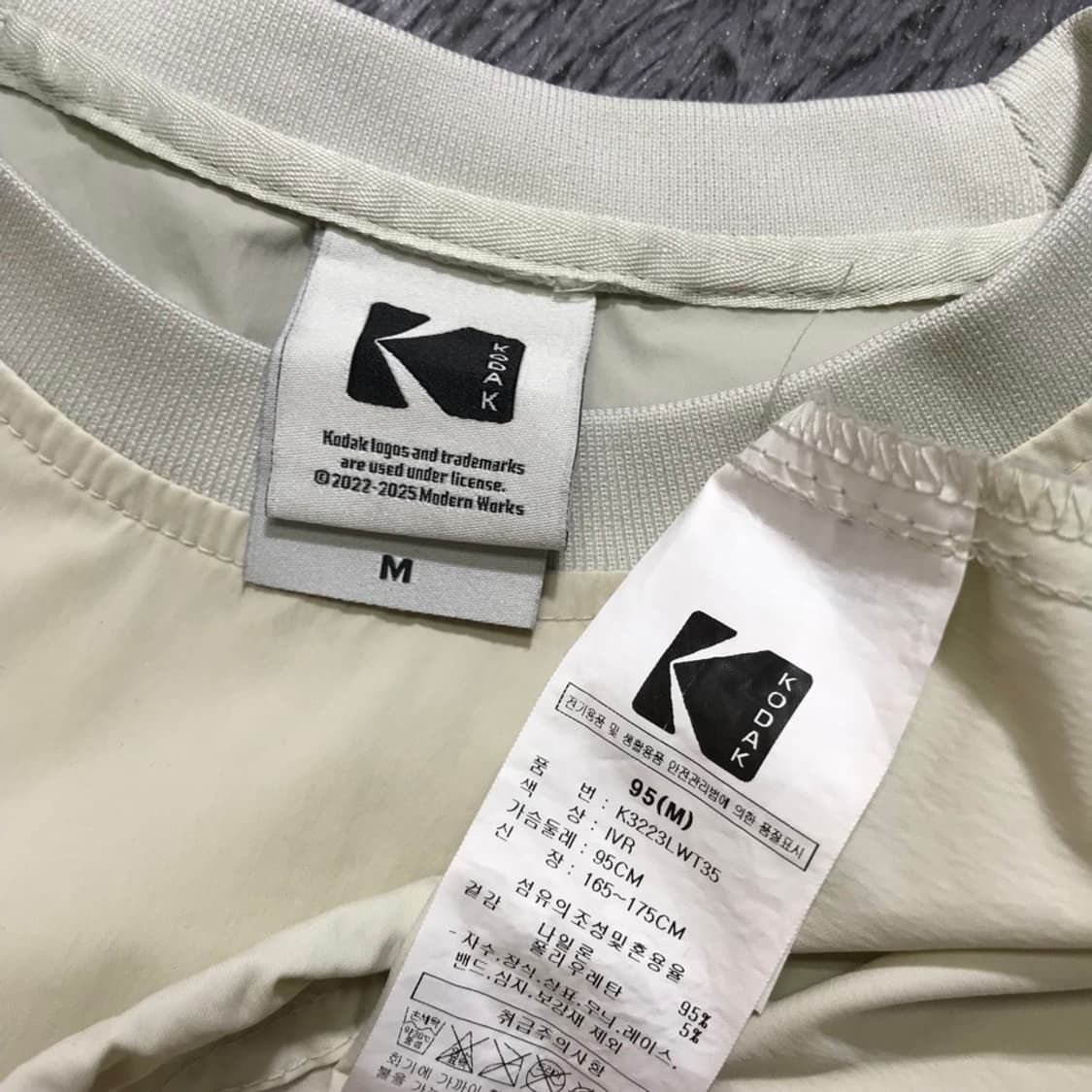 [[M, A급] 코닥(KODAK) 코어 포켓 우븐 반팔티셔츠@672 상품이미지6