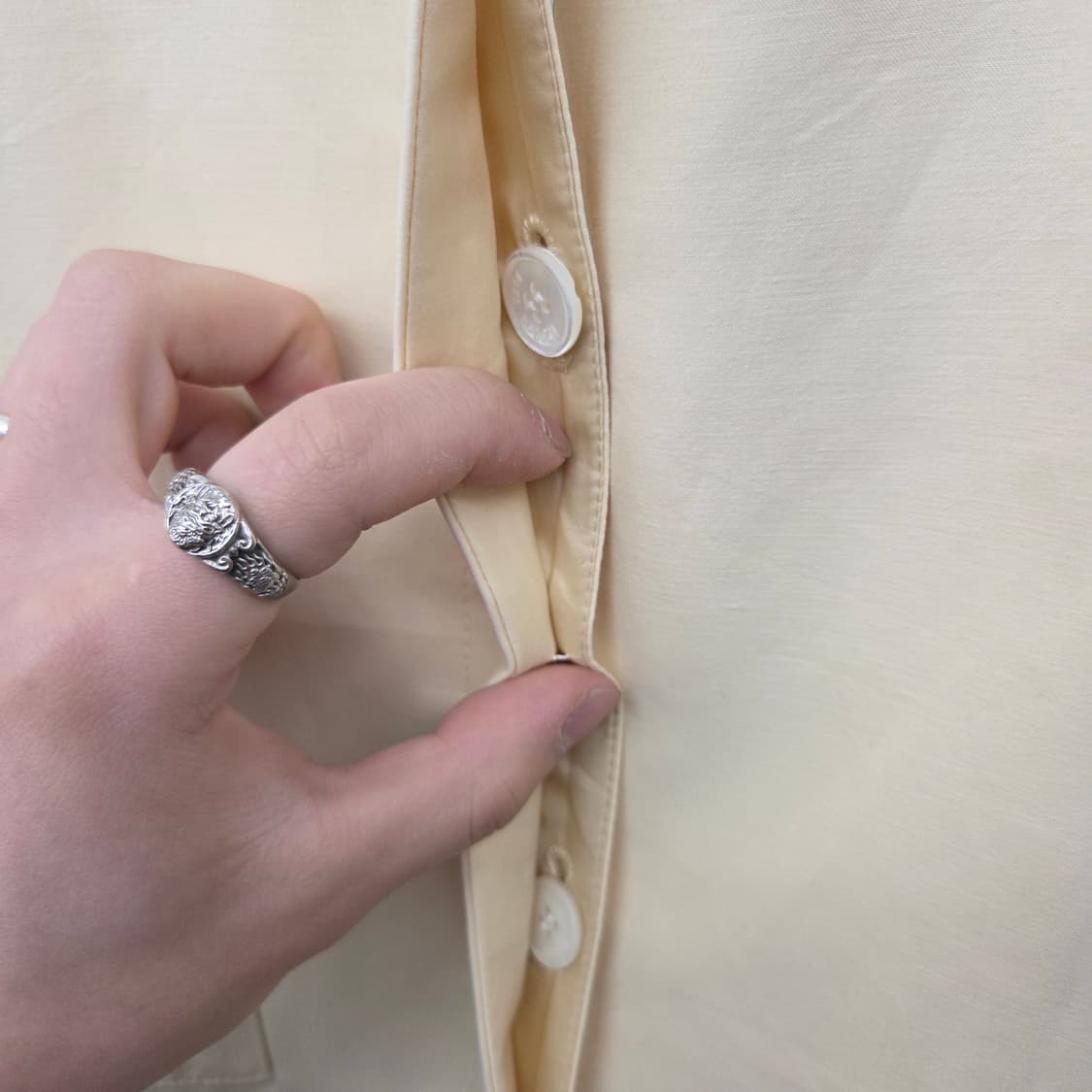 닥스 아이보리색 여성 코트 여m 상품이미지3