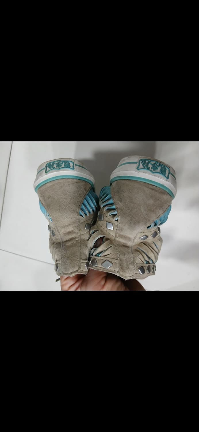 Ash 아쉬 하이탑 주름 스터드 스니커즈 230 35 상품이미지2