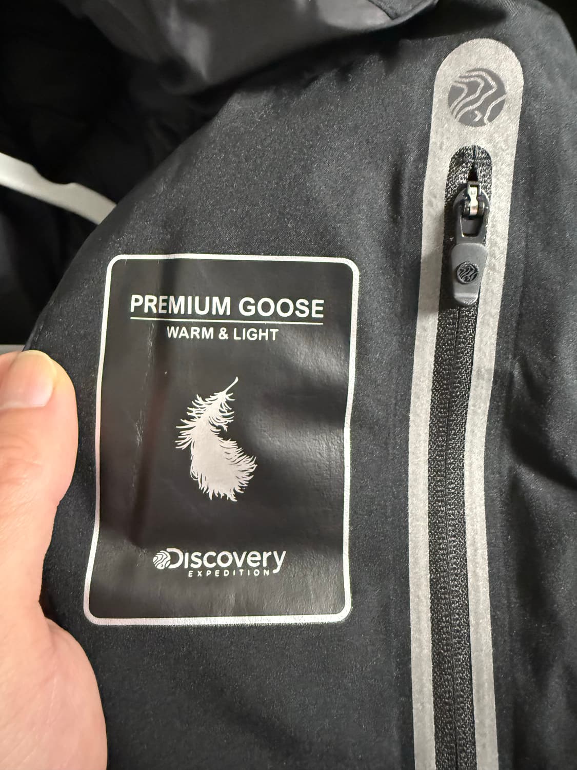 디스커버리 레스터g 구스다운 RDS 숏패딩 95 블랙 상품이미지4