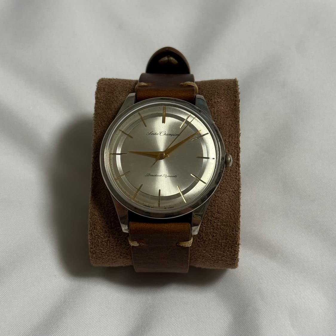 60년대 세이코 챔피언 diashock 19 jewel 시계 판매합니다. 상품이미지2