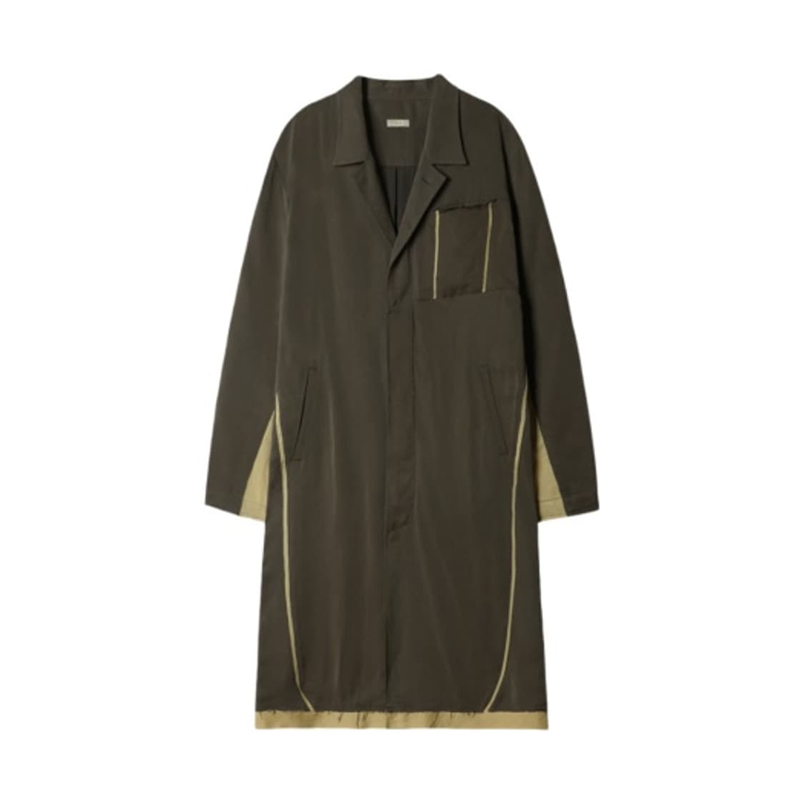 엑슬림 xlim ep6 01 셔츠코트 카키 s 상품이미지1