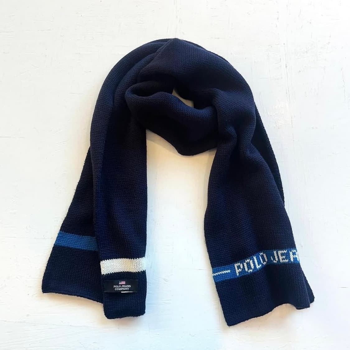 폴로랄프로렌 레터링 머플러 상품이미지1