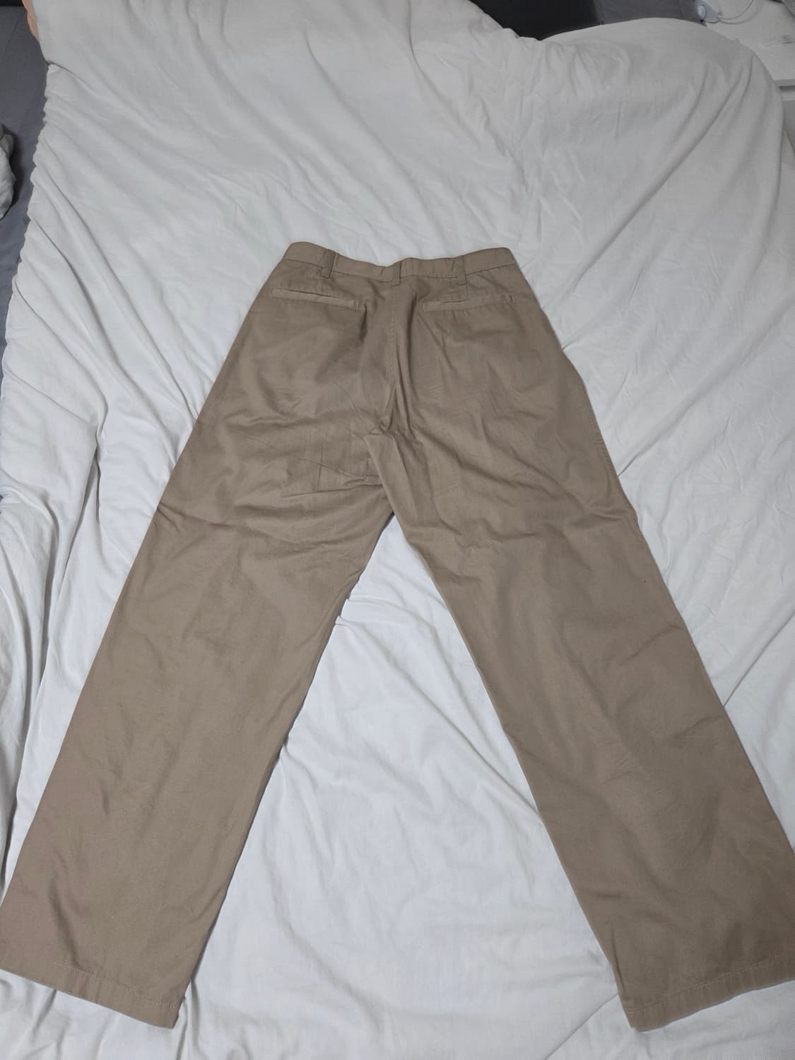 U 와이드핏 치노팬츠 34브라운 76사이즈 상품이미지4