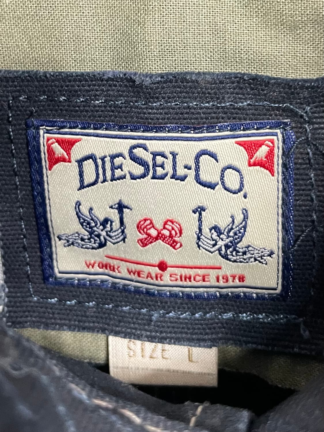 디젤 다크네이비 워크 자켓 (on.17) 상품이미지7