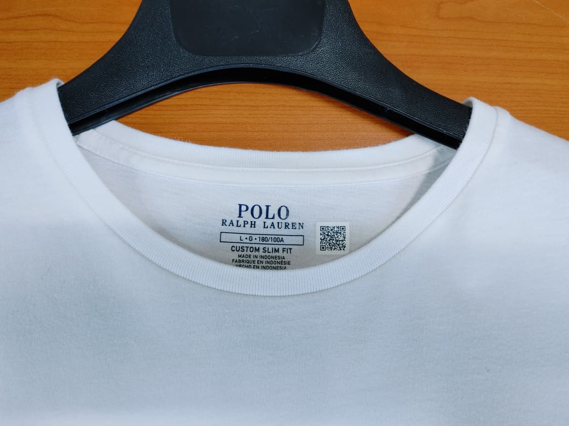 POLO RALPHLAUREN 폴로 랄프로렌 반팔라운드티(흰곤) 상품이미지4