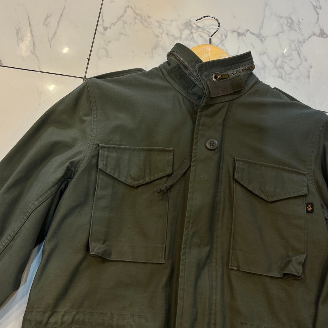 알파인더스트리 밀리터리자켓 견장  상품이미지3