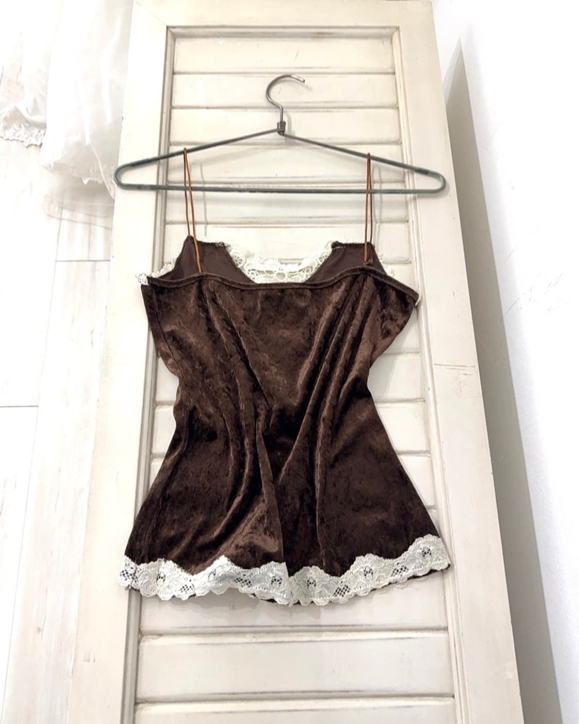 Fairy Deep Brown Velvet Sleeveless  상품이미지9
