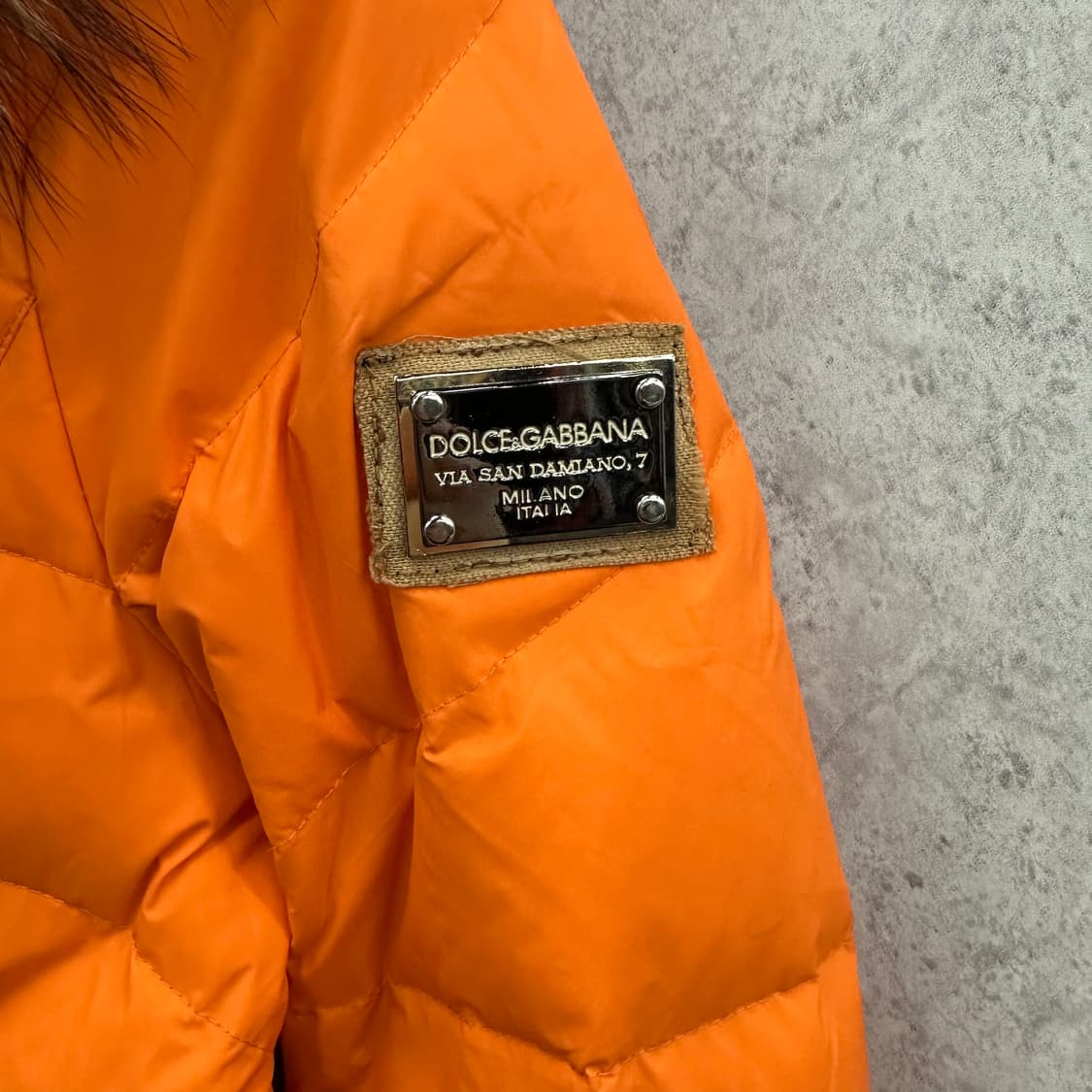 90 돌체앤가바나 여자 다운 하프패딩 상품이미지5