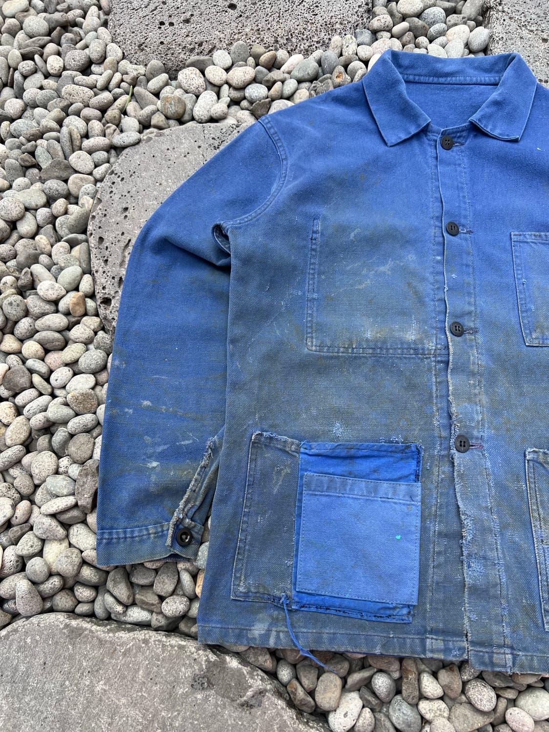 HARD FADED VINTAGE WASHING 프렌치워크자켓 상품이미지6