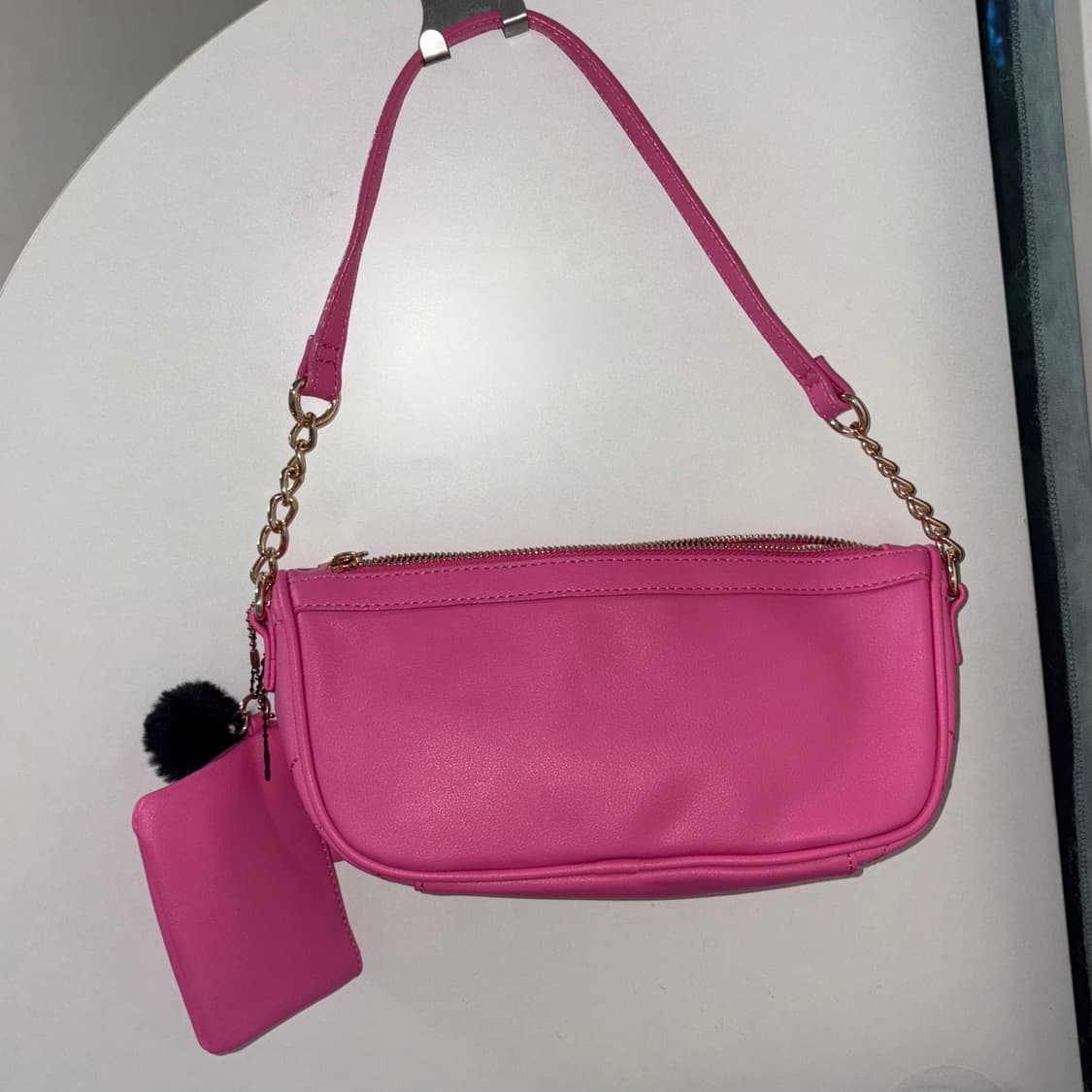 쥬시 꾸뛰르 핫핑크 갸루 미니 숄더백 상품이미지4