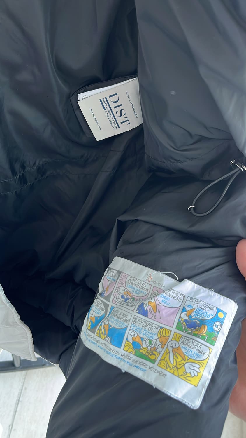 몽클레어 아프로티 화이트 롱패딩 L 100 상품이미지4