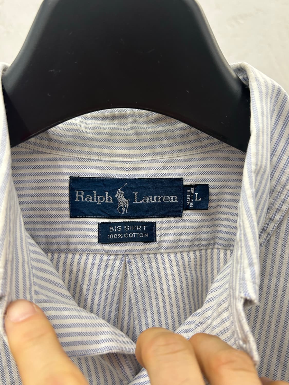 폴로 랄프로렌 스트라이프 긴팔 셔츠 상품이미지5