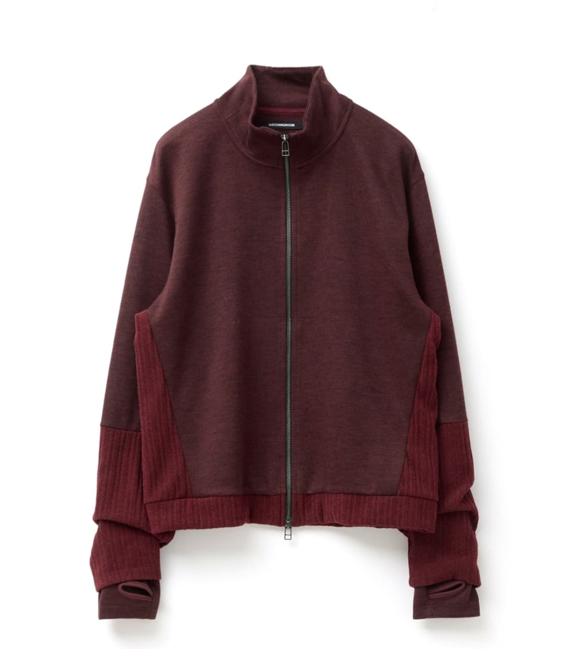 (4)해칭룸 더블 슬리브 트랙 가디건 상품이미지1