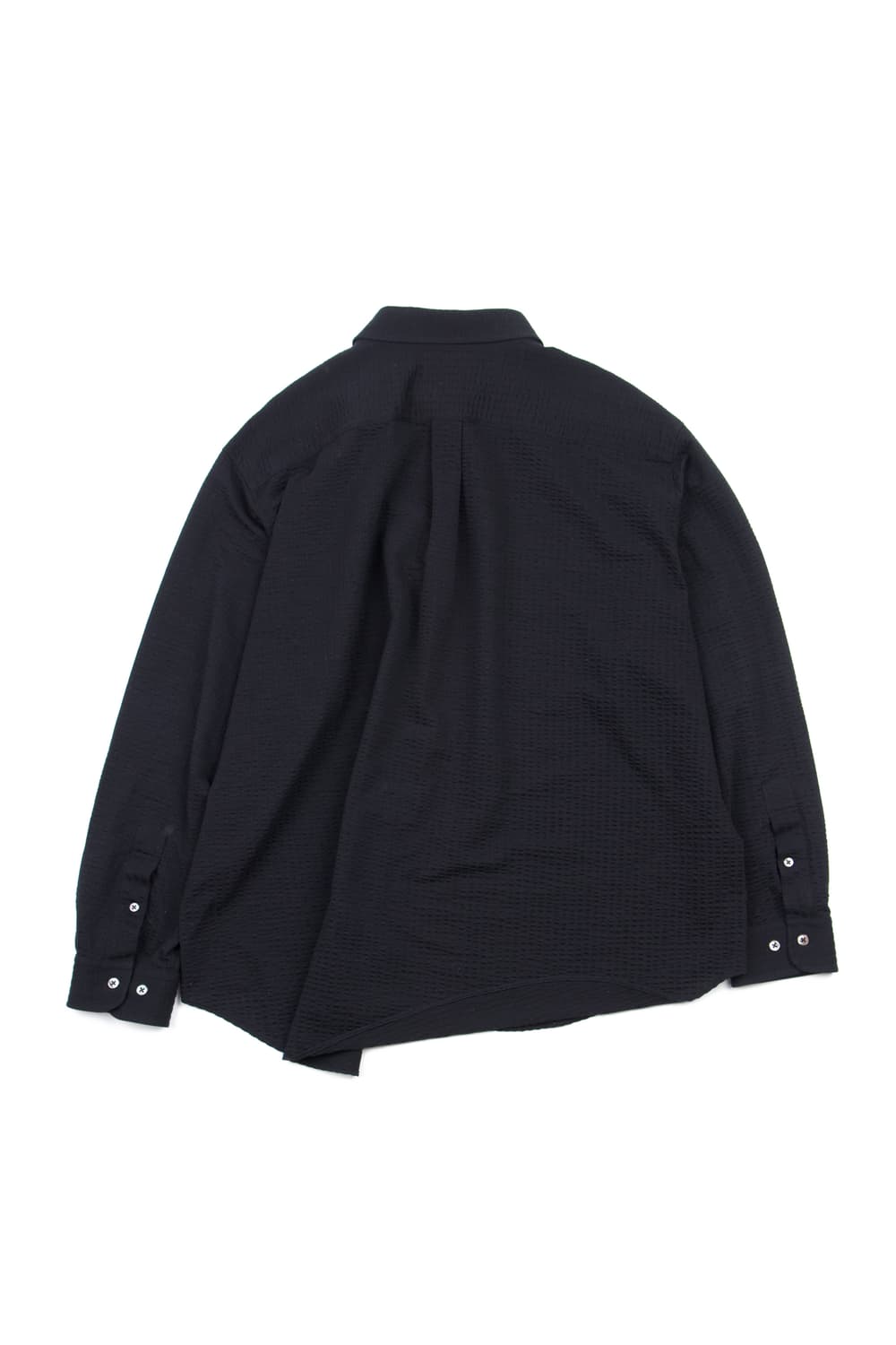 Kanemasa Phil 36g 아트모스피어 L/S 셔츠 블랙 상품이미지4