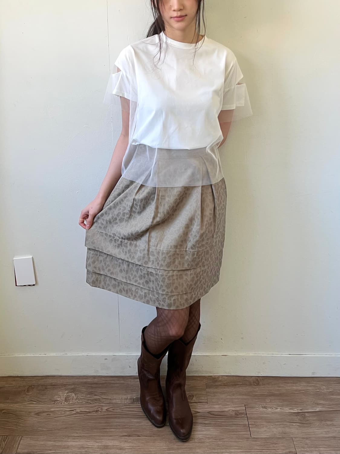 Hampstead 호피 스커트 상품이미지7