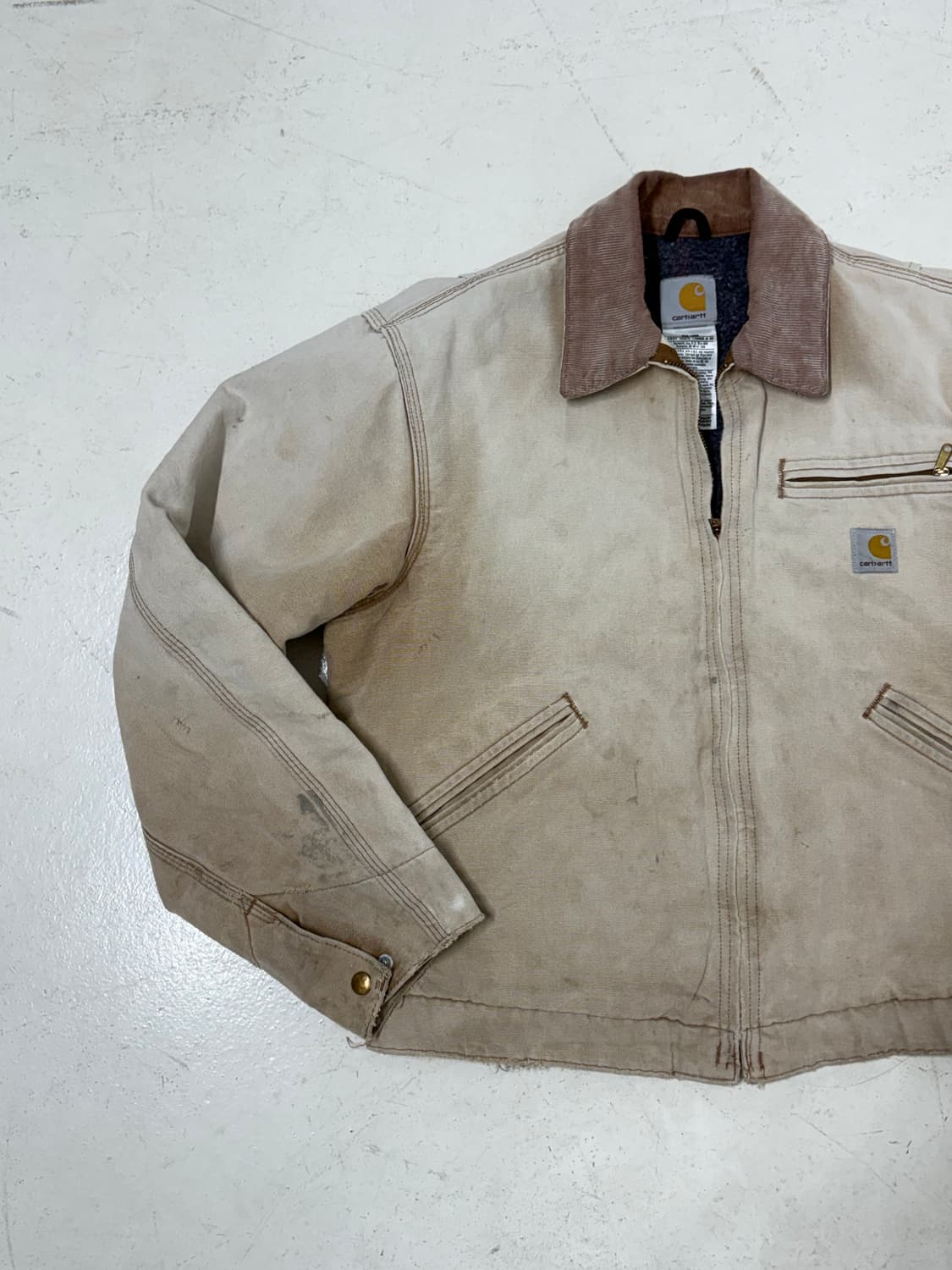 00's Carhartt Faded J01 BRN Detroit JK 상품이미지6