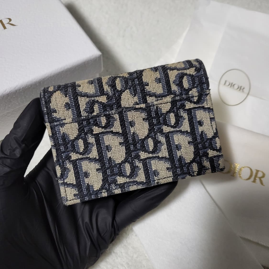 [풀구성]디올 오블리크 새들 카드지갑 상품이미지4