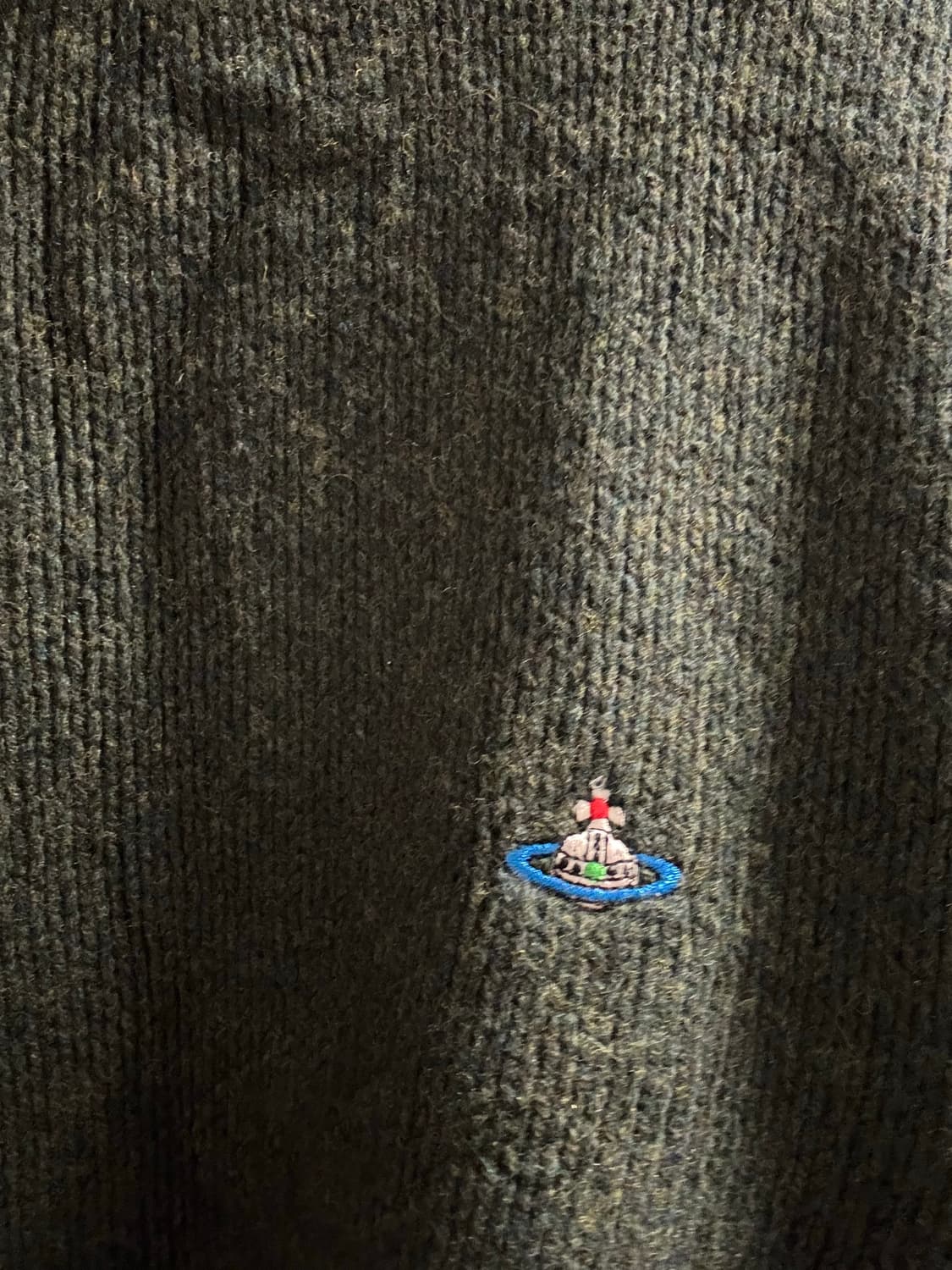 비비안웨스트우드 빈티지 그린 니트 상품이미지4