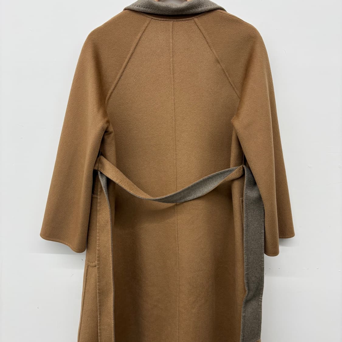 닥스 캐시미어 코트 브라운 여성용L 상품이미지7