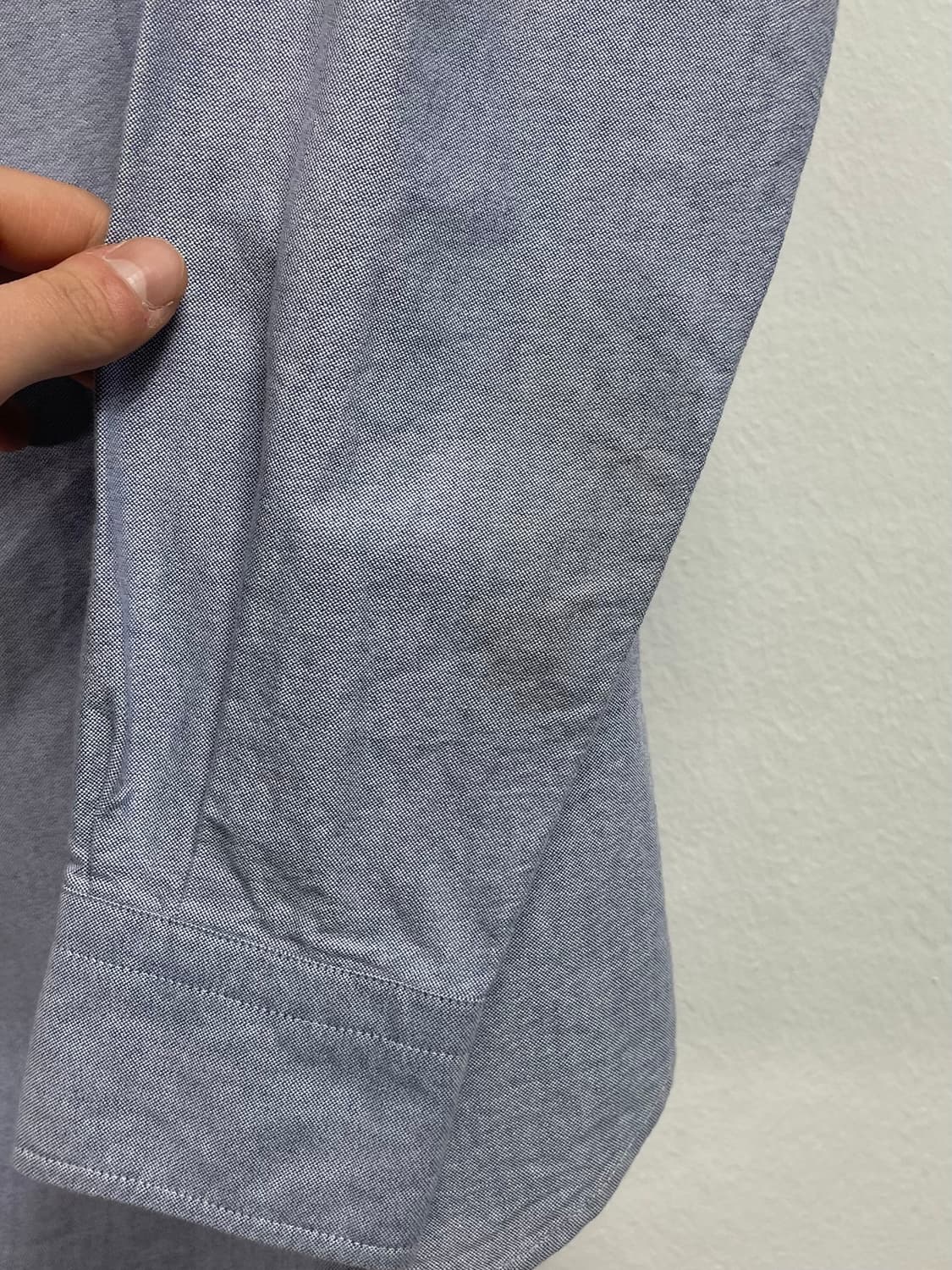 메종키츠네 폭스로고 옥스포드 셔츠 (on.562) 상품이미지5