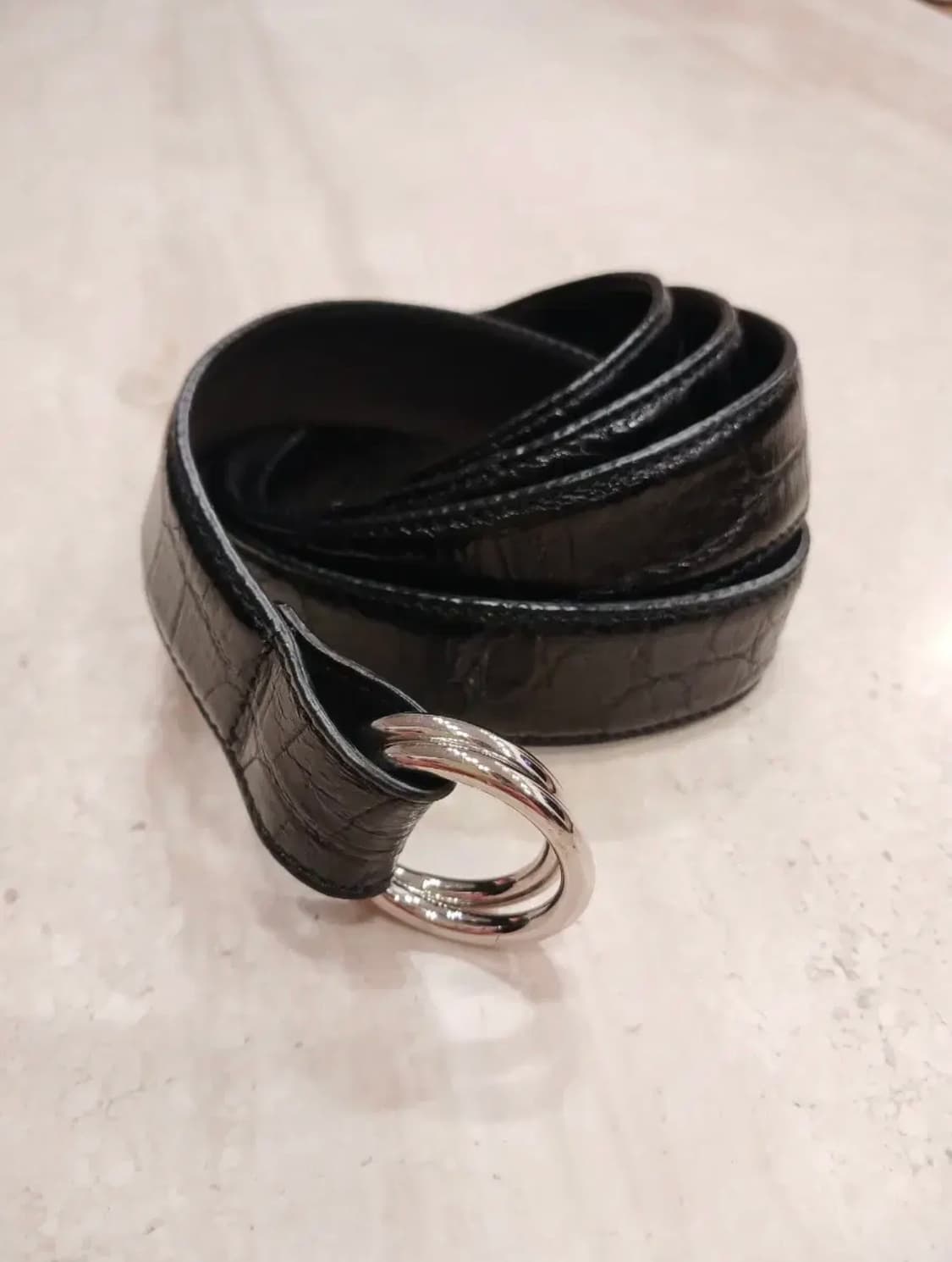 RALPH LAUREN PURPLE LABEL ALLIGATOR BELT 상품이미지1