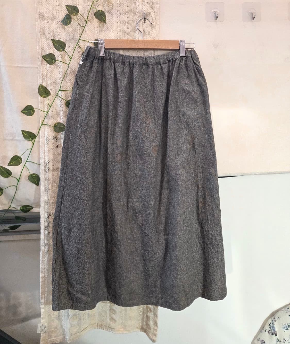 아티잔 모리걸 히피 무드 레이어드 스커트 상품이미지4