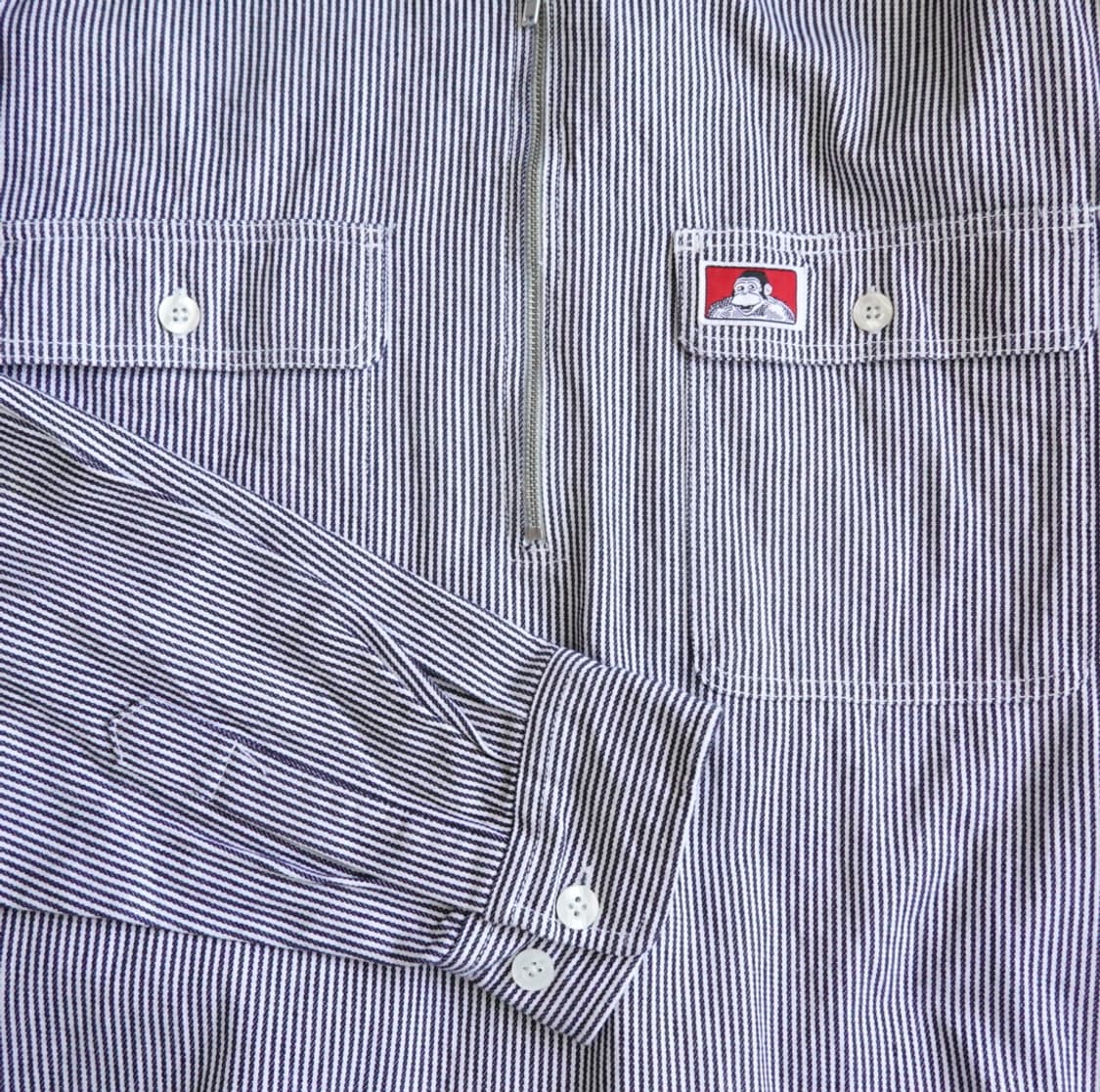 BEN DAVIS 스트라이프 워크 셔츠 1962 상품이미지5