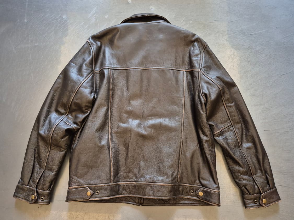 90s G-III 소가죽 싱글 자켓 상품이미지2