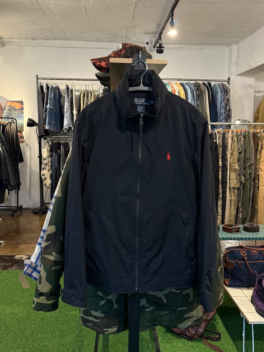 POLO 폴로 바람막이 자켓 블랙 M 상품이미지3