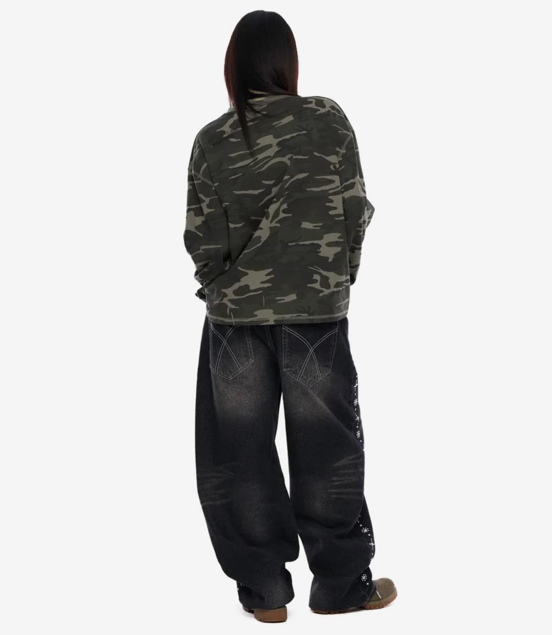 아캄 카모 긴소매티 상품이미지2