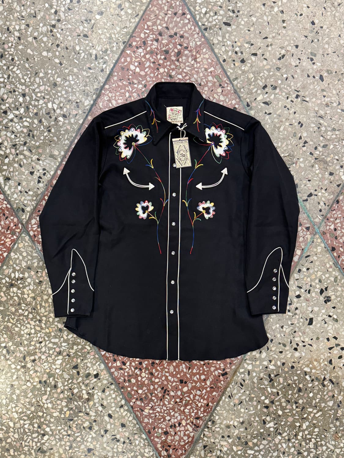 70s HBarC 웨스턴 셔츠 (42) 상품이미지1