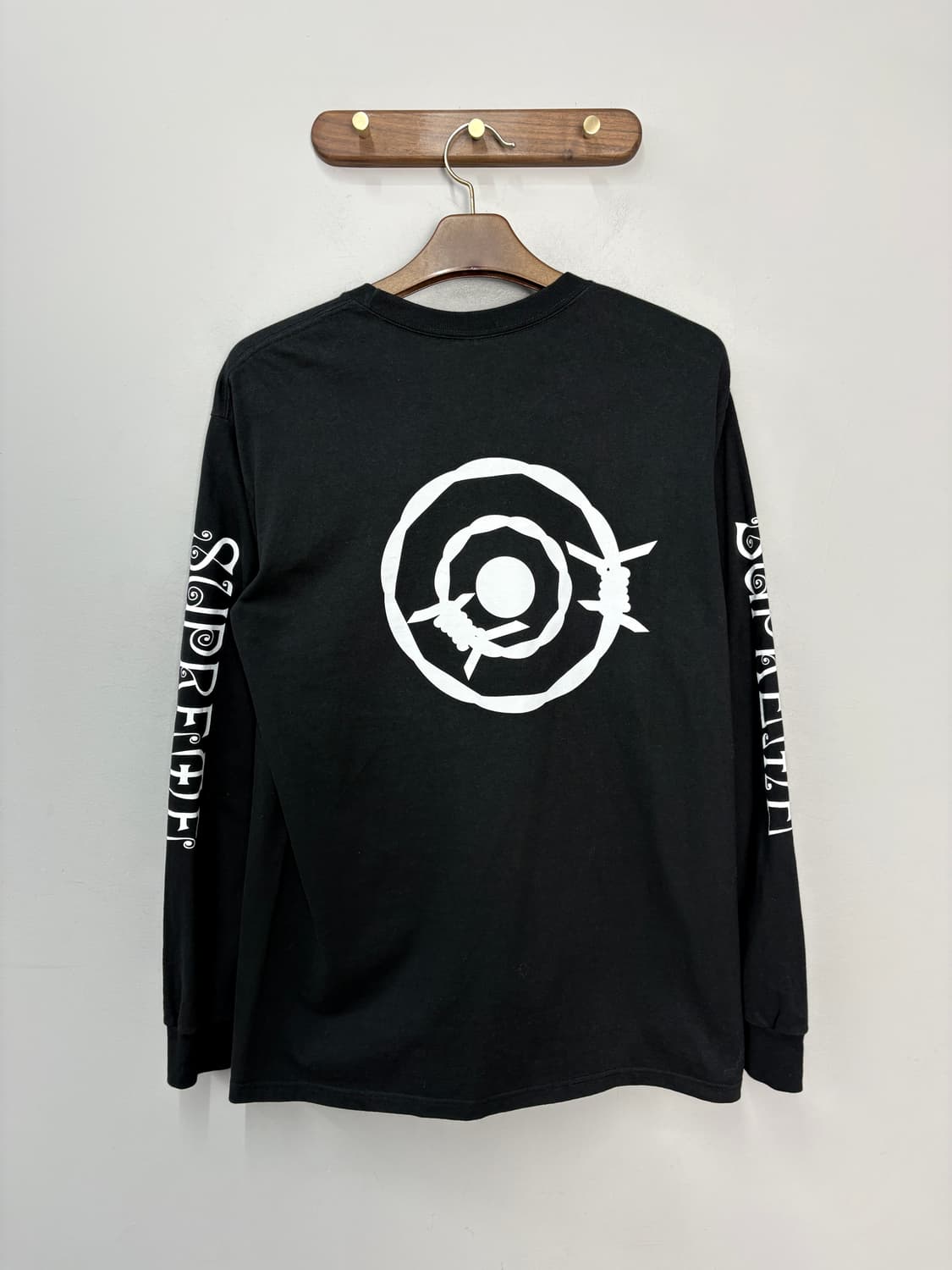 슈프림 X 사우스2 웨스트 8 포켓 롱 슬리브 블랙티셔츠 A3599 상품이미지6