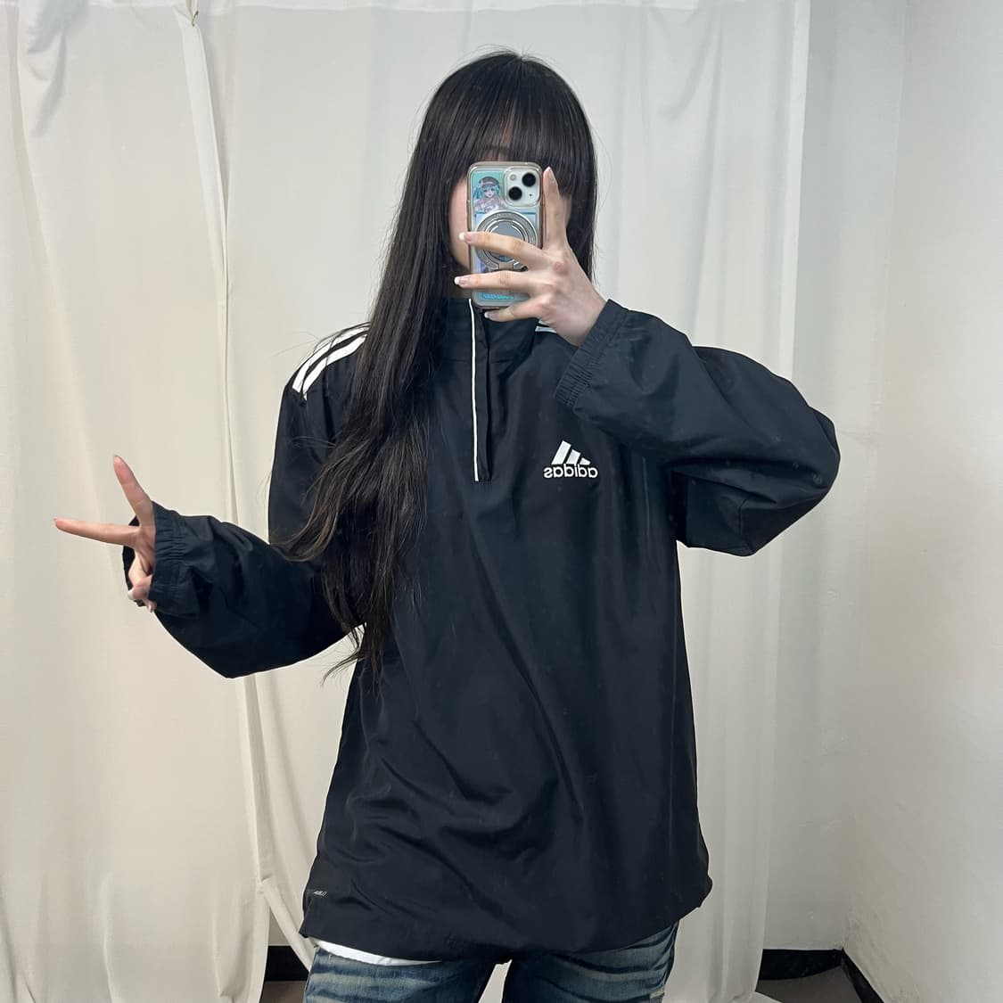 Adidas anorak windbreaker 상품이미지2