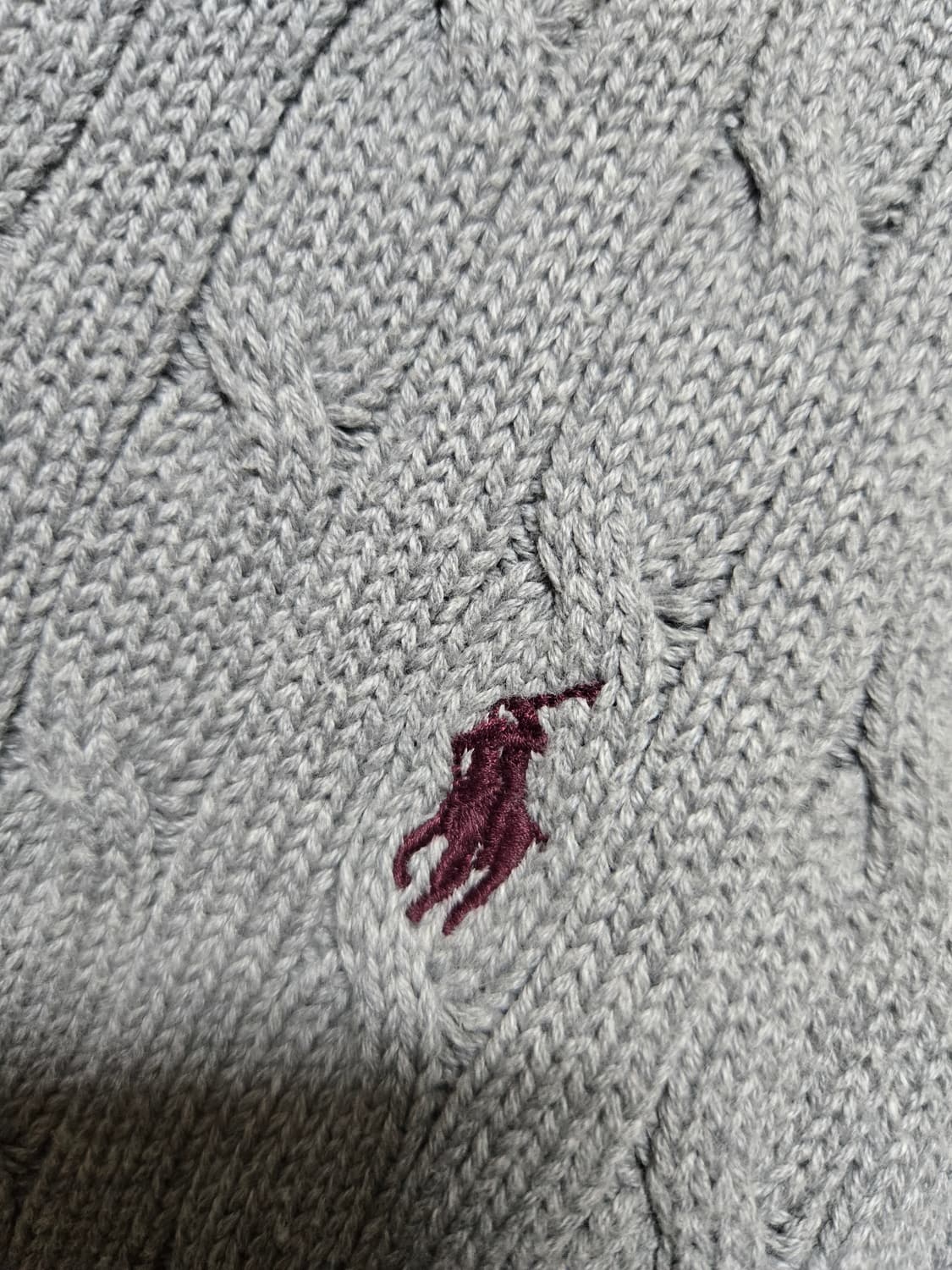 폴로 랄프로렌 케이블 니트 조끼/베스트 상품이미지4