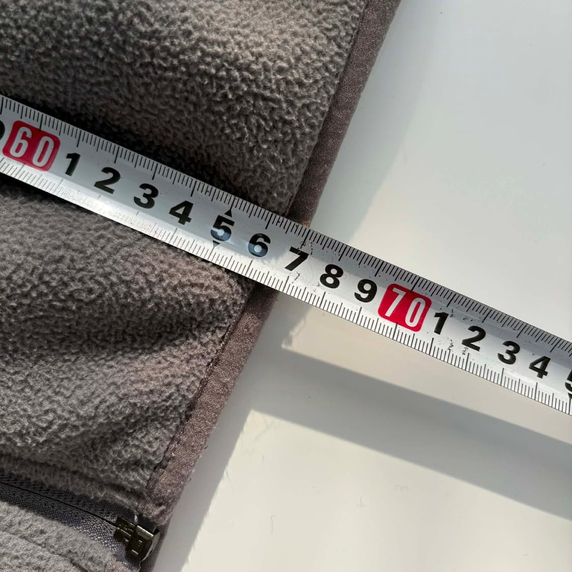 컬럼비아 그레이 플리스 자켓 후리스 희귀져지(S) 상품이미지7