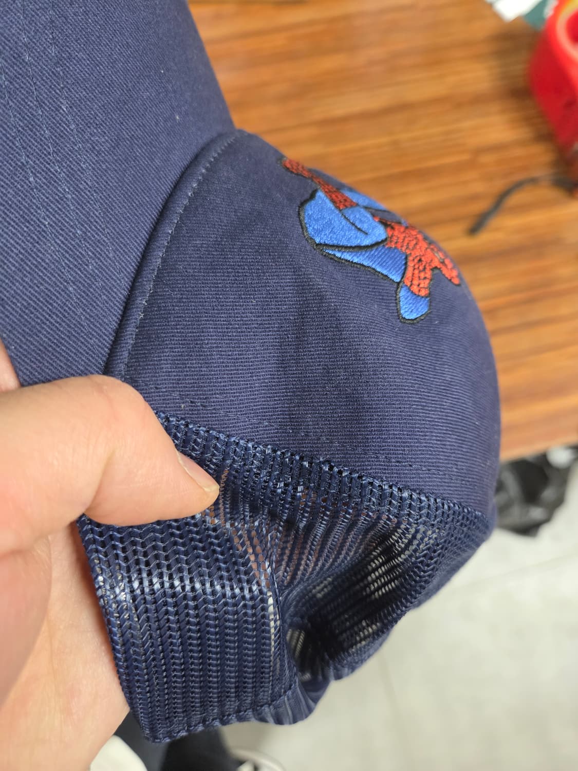 마블 제이슨 폴란 빈티지 스파이더맨 자수 메쉬모자 프리 상품이미지7